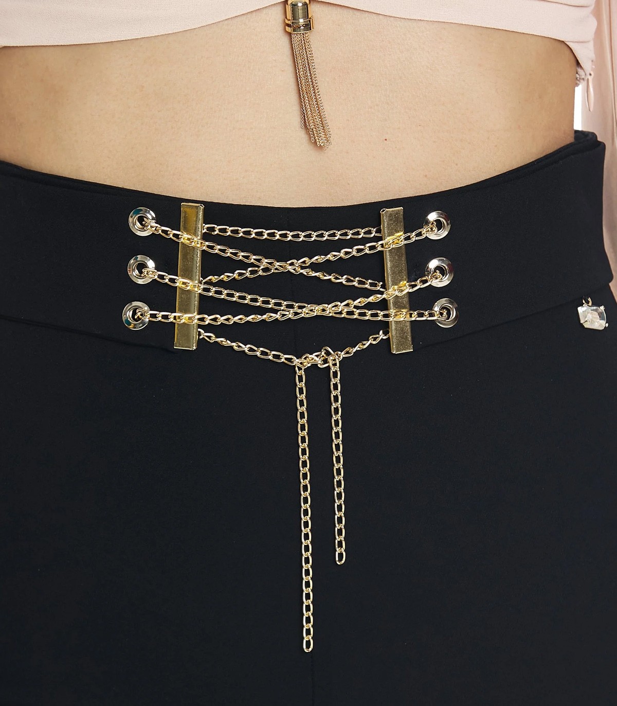 Relish - Pantalón Negro para Mujer - Fauna