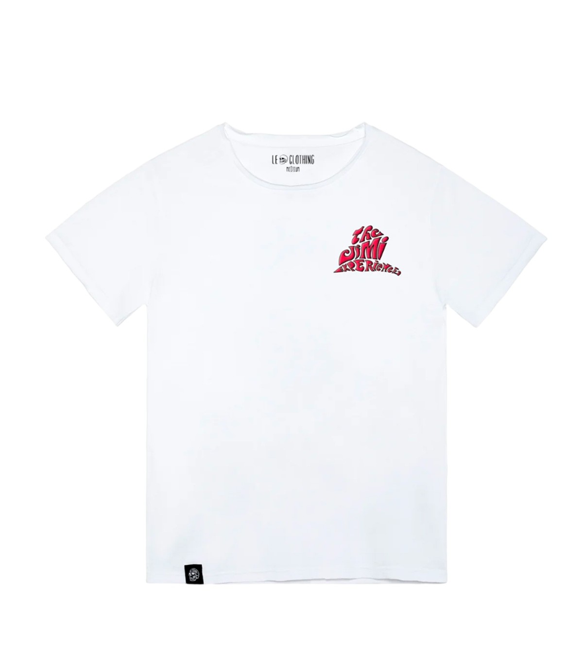 Le Crane Clothing - Camiseta Blanca Unisex - Jimi Skul