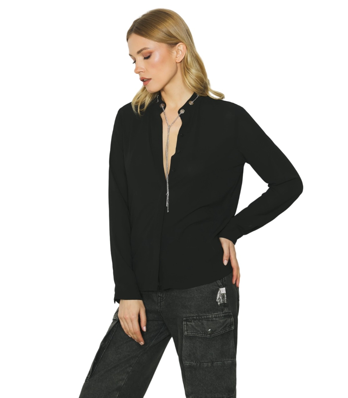 Relish - Camiseta Negra para Mujer - Cristiana