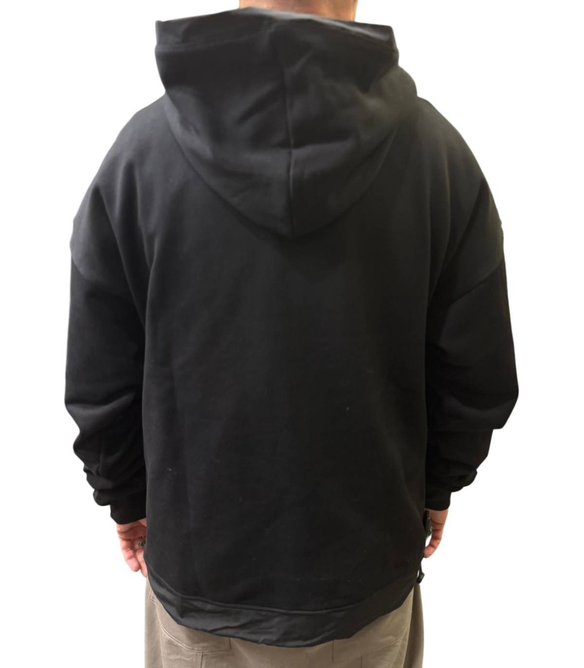 Comme Des Fuckdown - Sudadera con Capucha Negra para Hombre