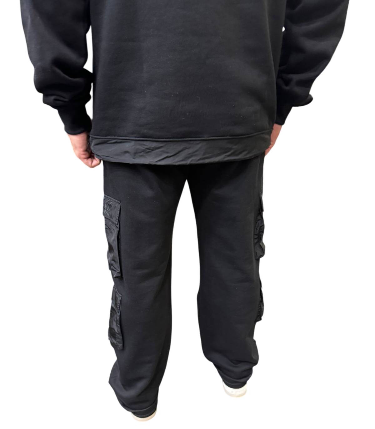Comme Des Fuckdown - Pantalón Cargo Negro para Hombre