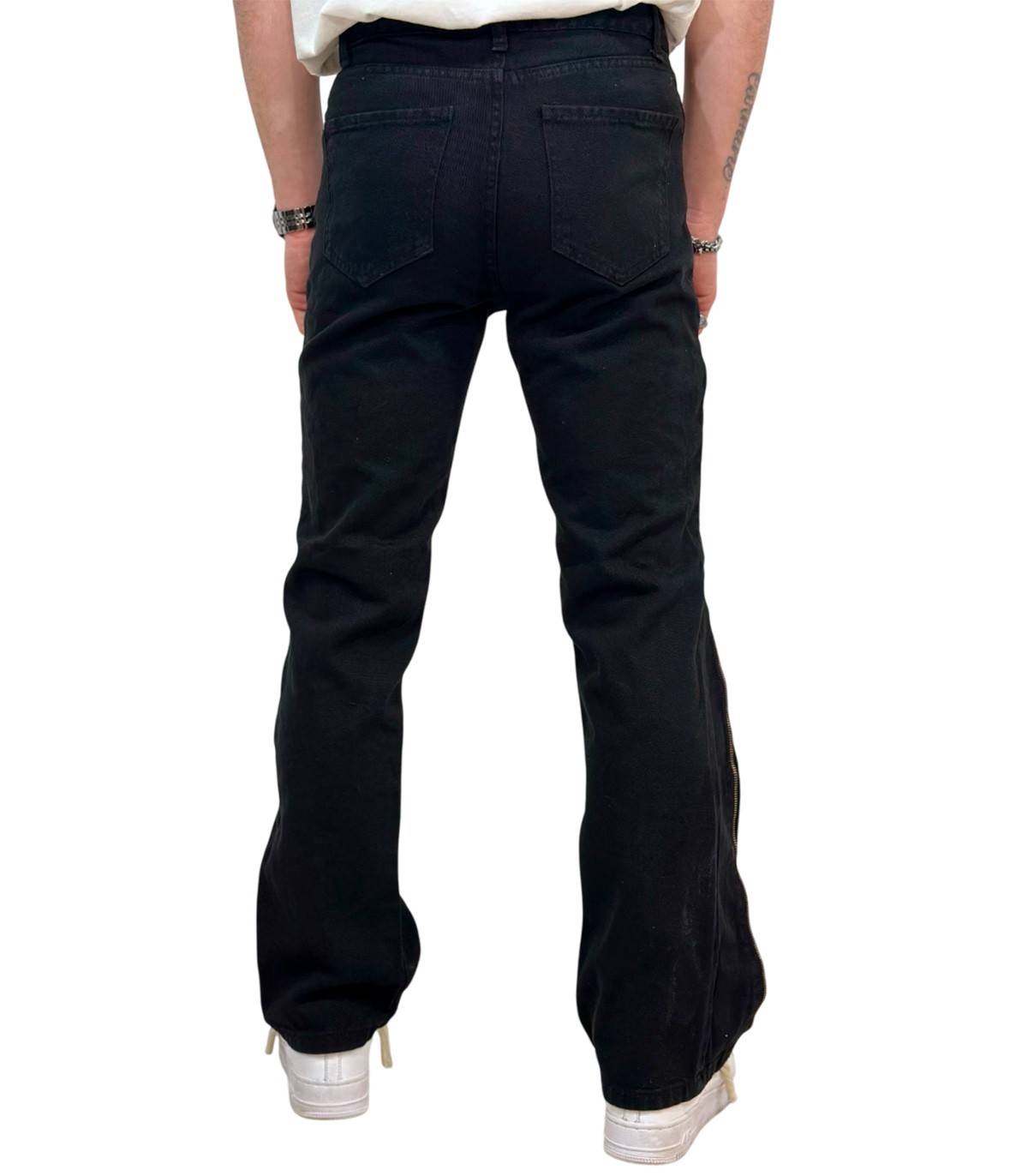 Milano - Pantalón Negro para Hombre - Flarix