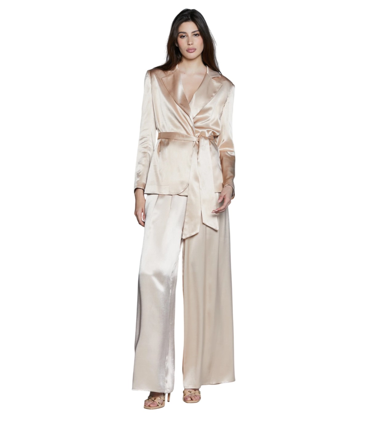 Relish - Pantalón Beige para Mujer - Barrameda