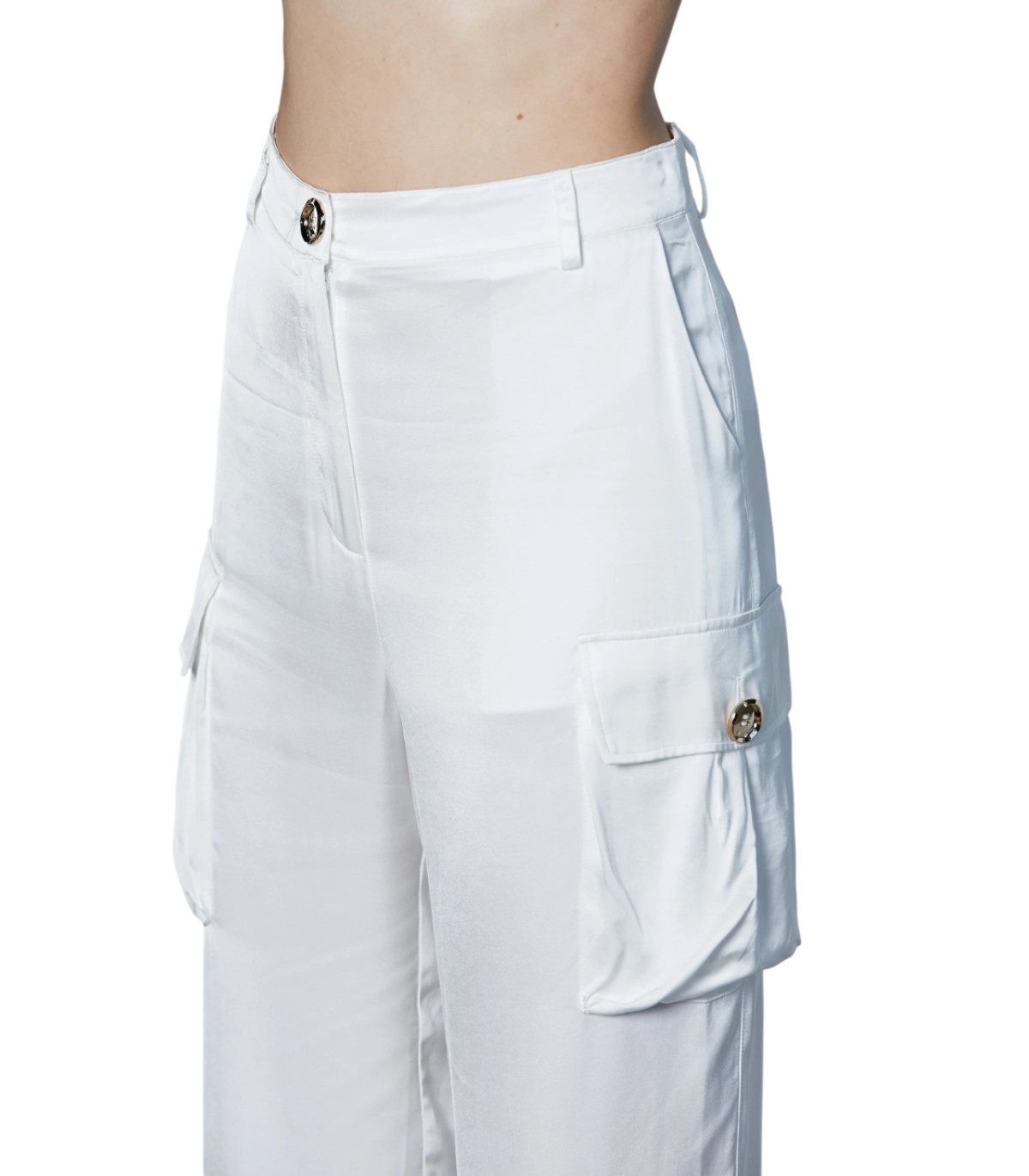 Relish - Pantalón Blanco para Mujer - Norma