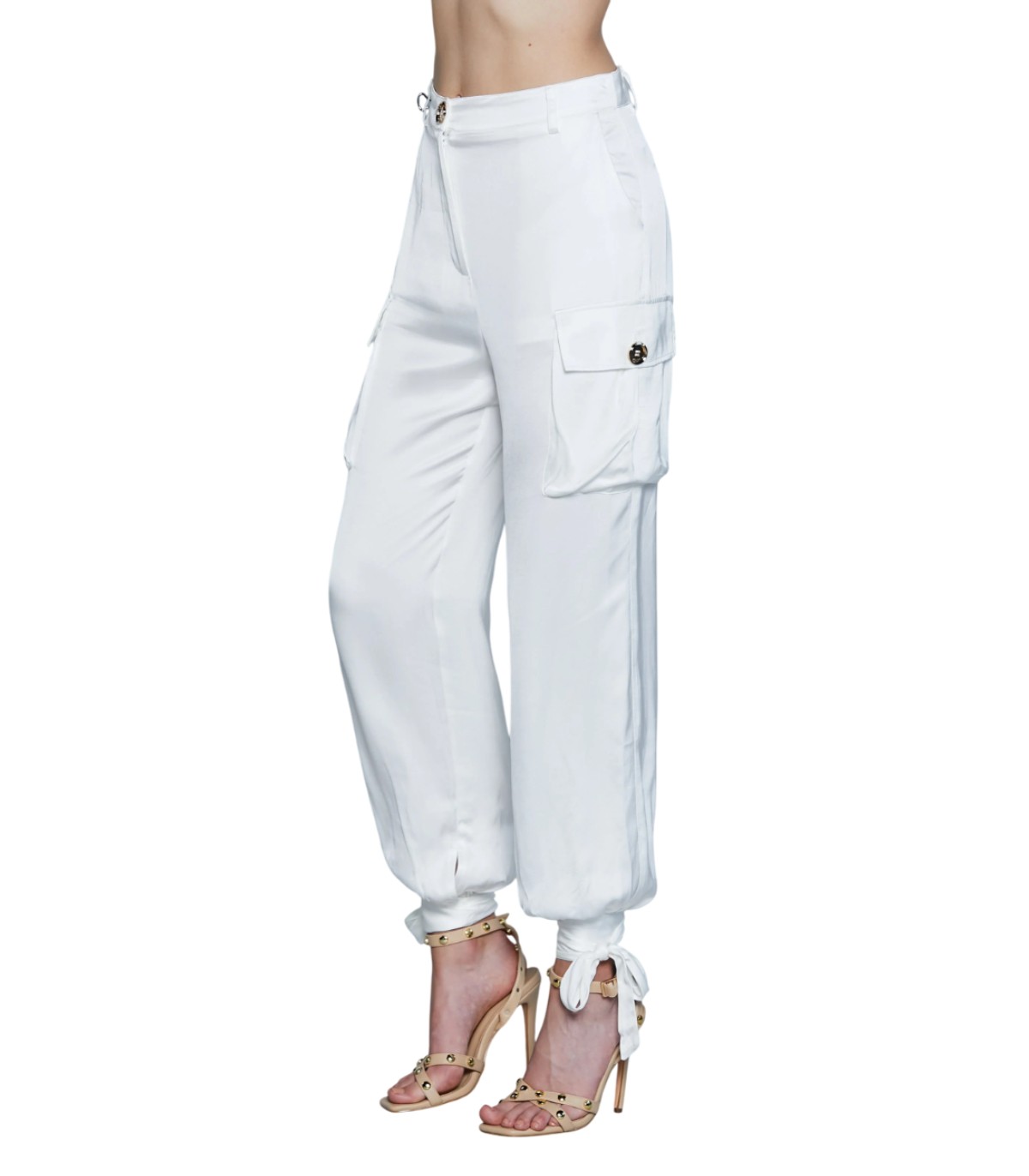 Relish - Pantalón Blanco para Mujer - Norma