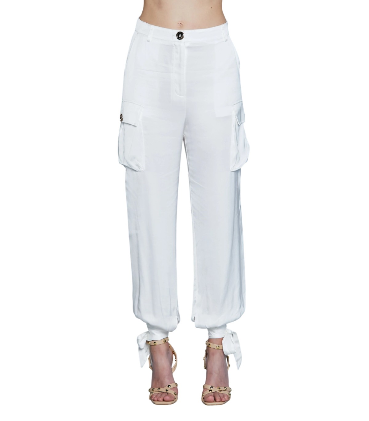 Relish - Pantalón Blanco para Mujer - Norma