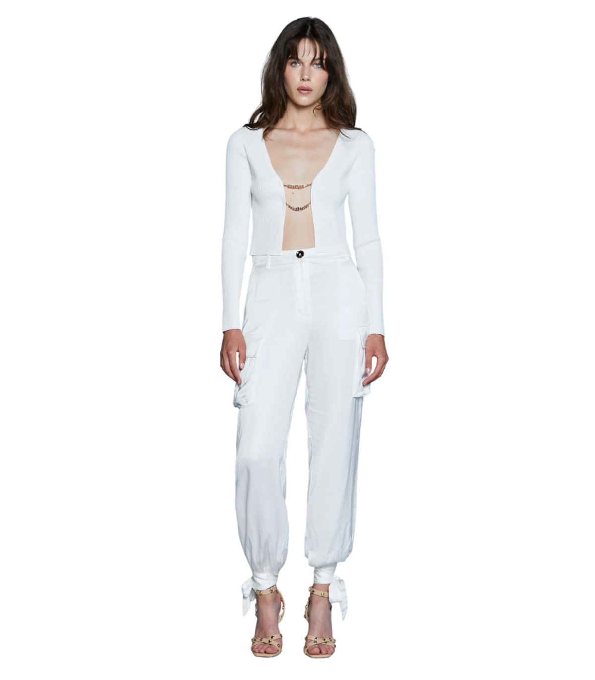 Relish - Pantalón Blanco para Mujer - Norma