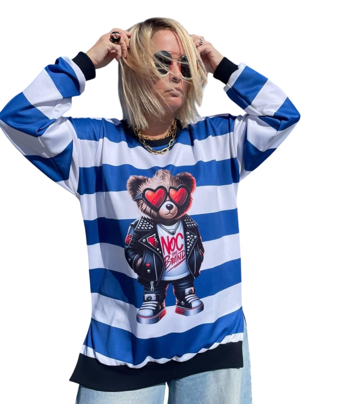 Noc The Brand - Sudadera para Mujer - GRIZZLY