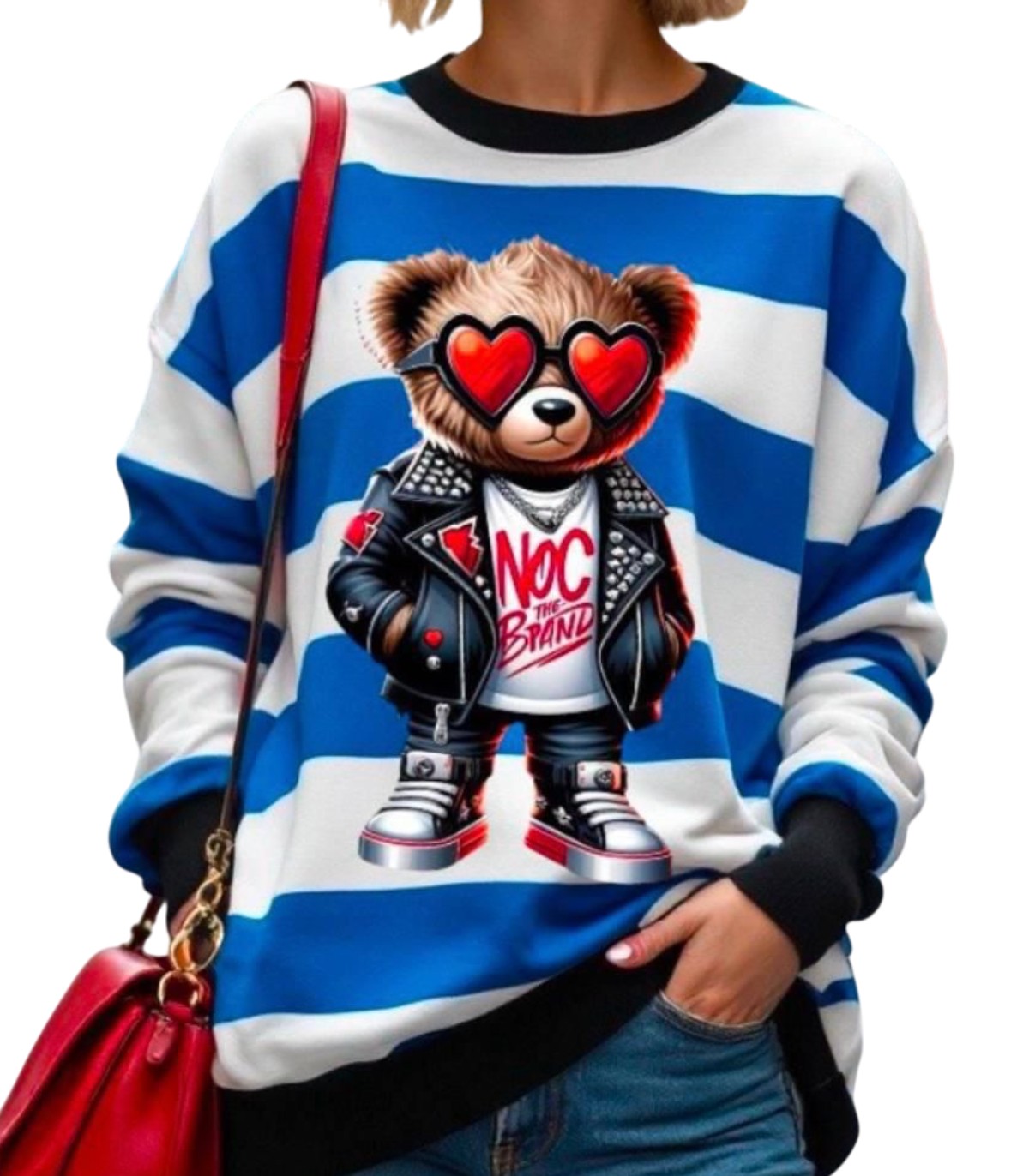 Noc The Brand - Sudadera para Mujer - GRIZZLY