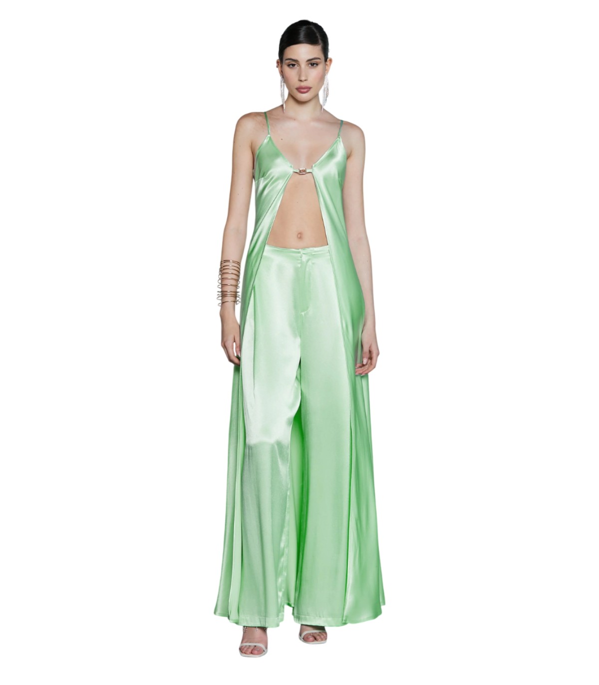 Relish - Pantalón Verde para Mujer - KABBRU