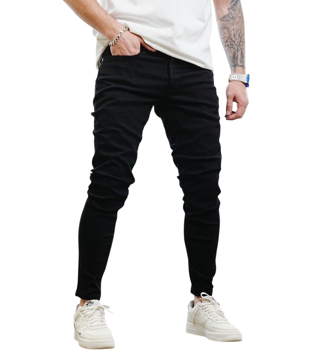 2Y Premium - Pantalones Negros para Hombre - 1024ES3209
