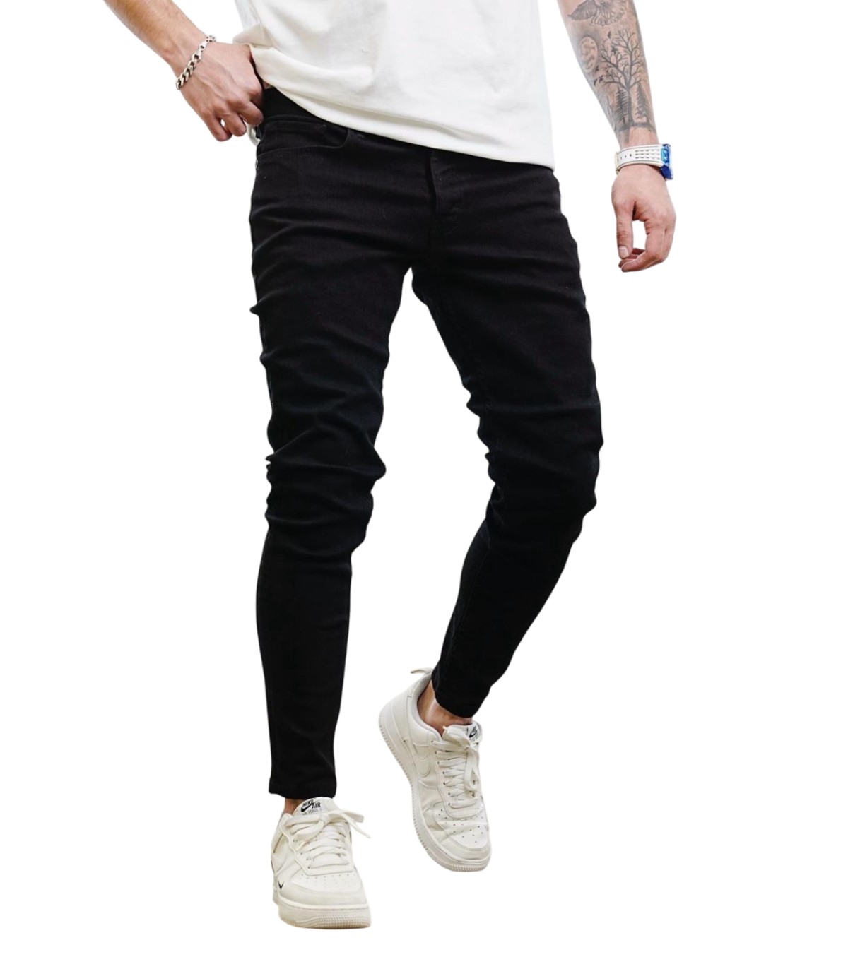 2Y Premium - Pantalones Negros para Hombre - 1024ES3209