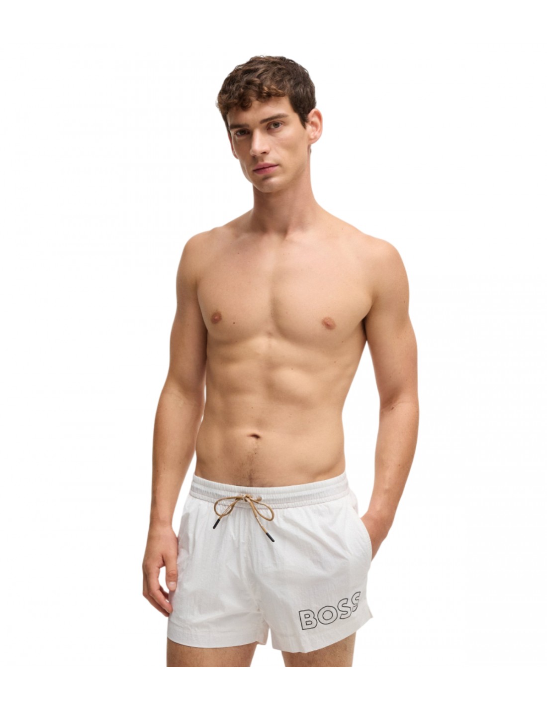Hugo Boss - Bañador Blanco para Hombre - MOONEYE