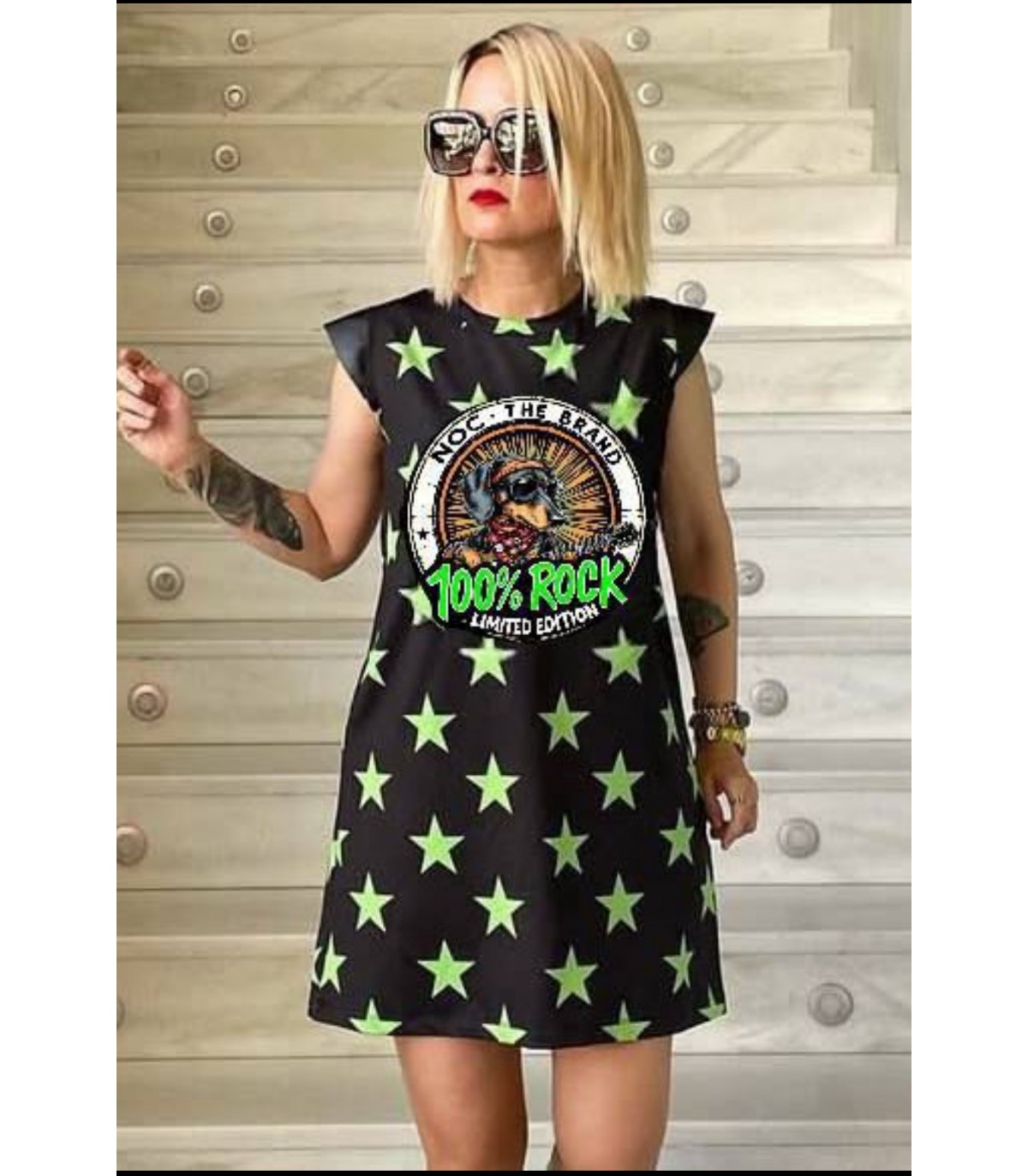 Noc The Brand. Vestido Teckel Rock para mujer