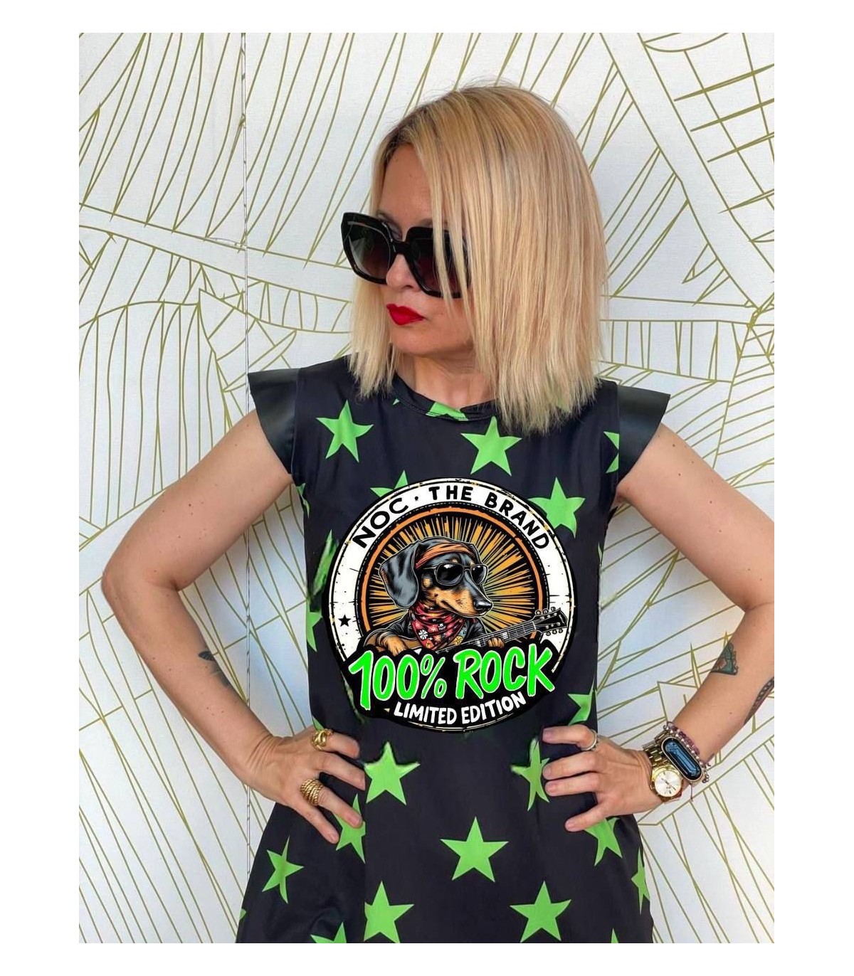Noc The Brand. Vestido Teckel Rock para mujer