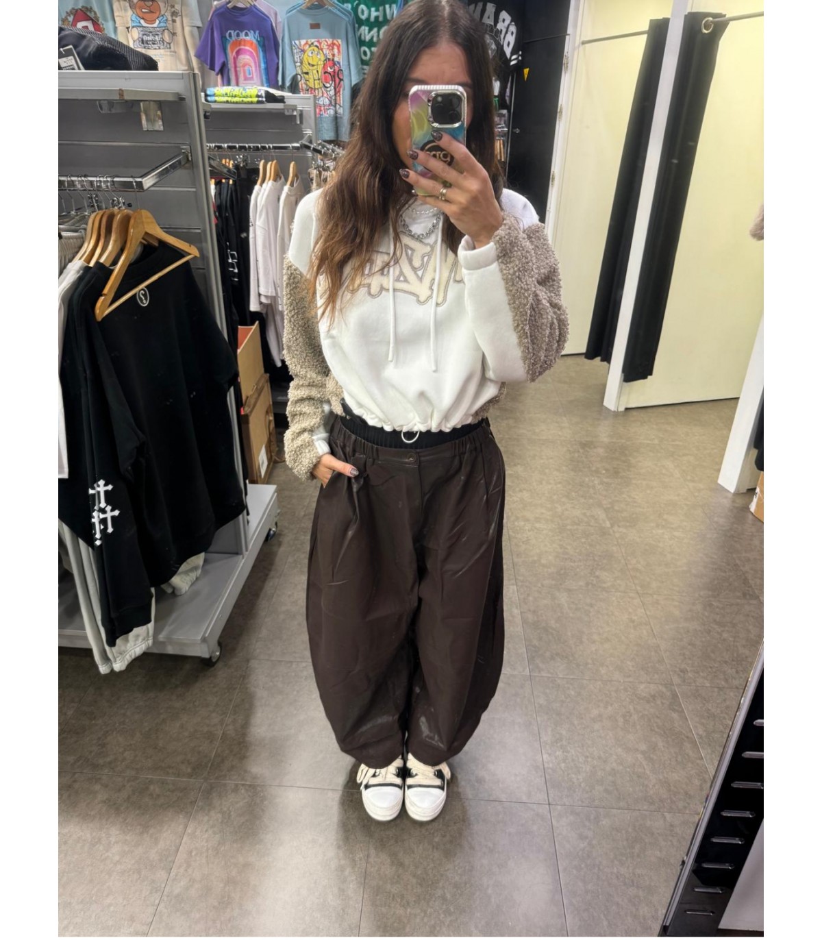 Milano- Pantalon Bomb polipiel para mujer
