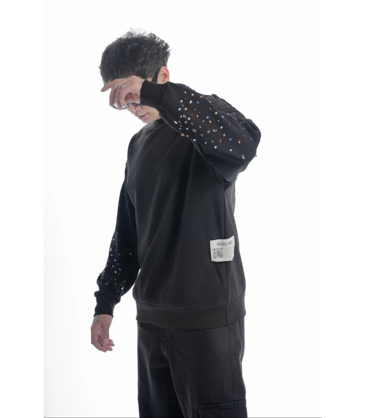 Riches Paris- Sudadera Rch420 para hombre