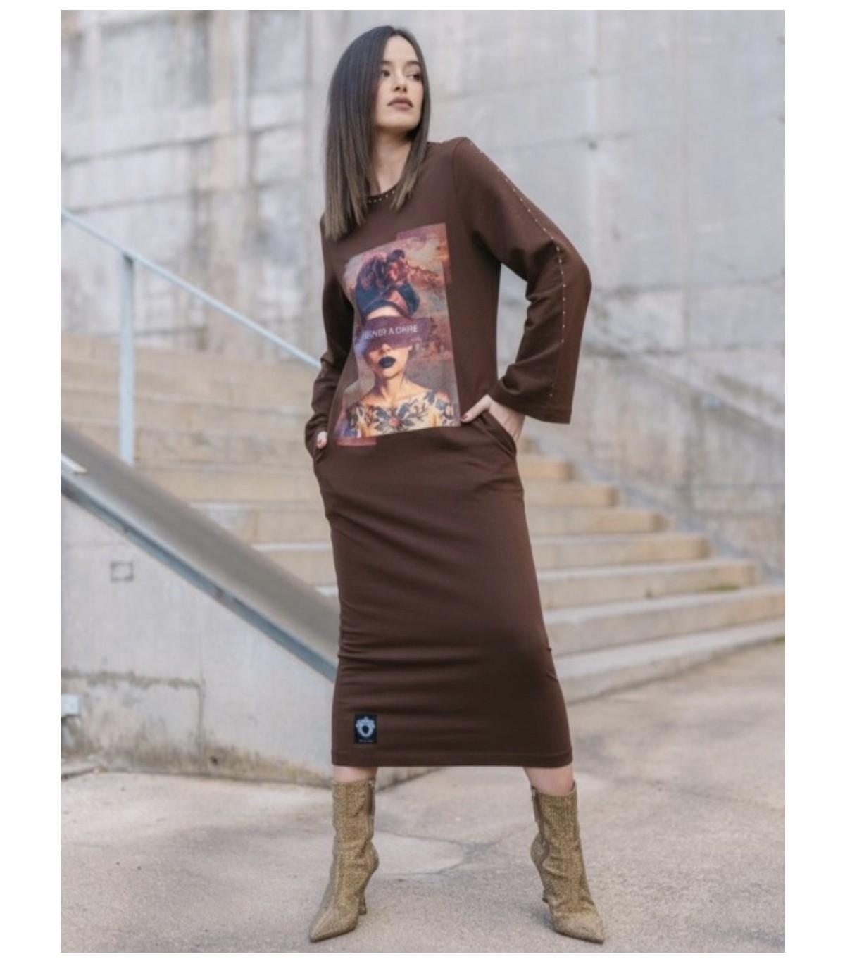 Be Hapiness- Vestido Art Is Not A Crime para mujer
