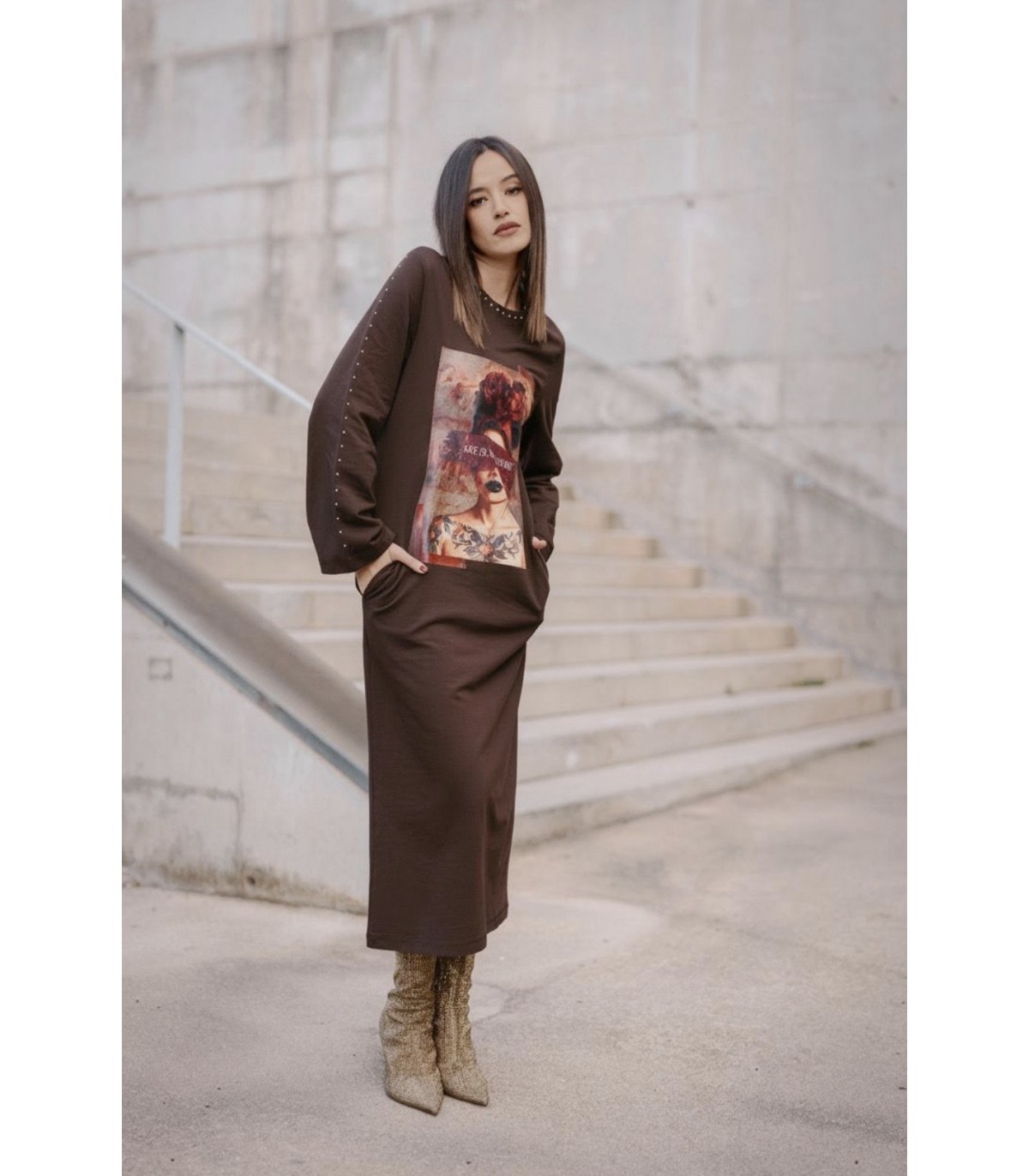 Be Hapiness- Vestido Art Is Not A Crime para mujer