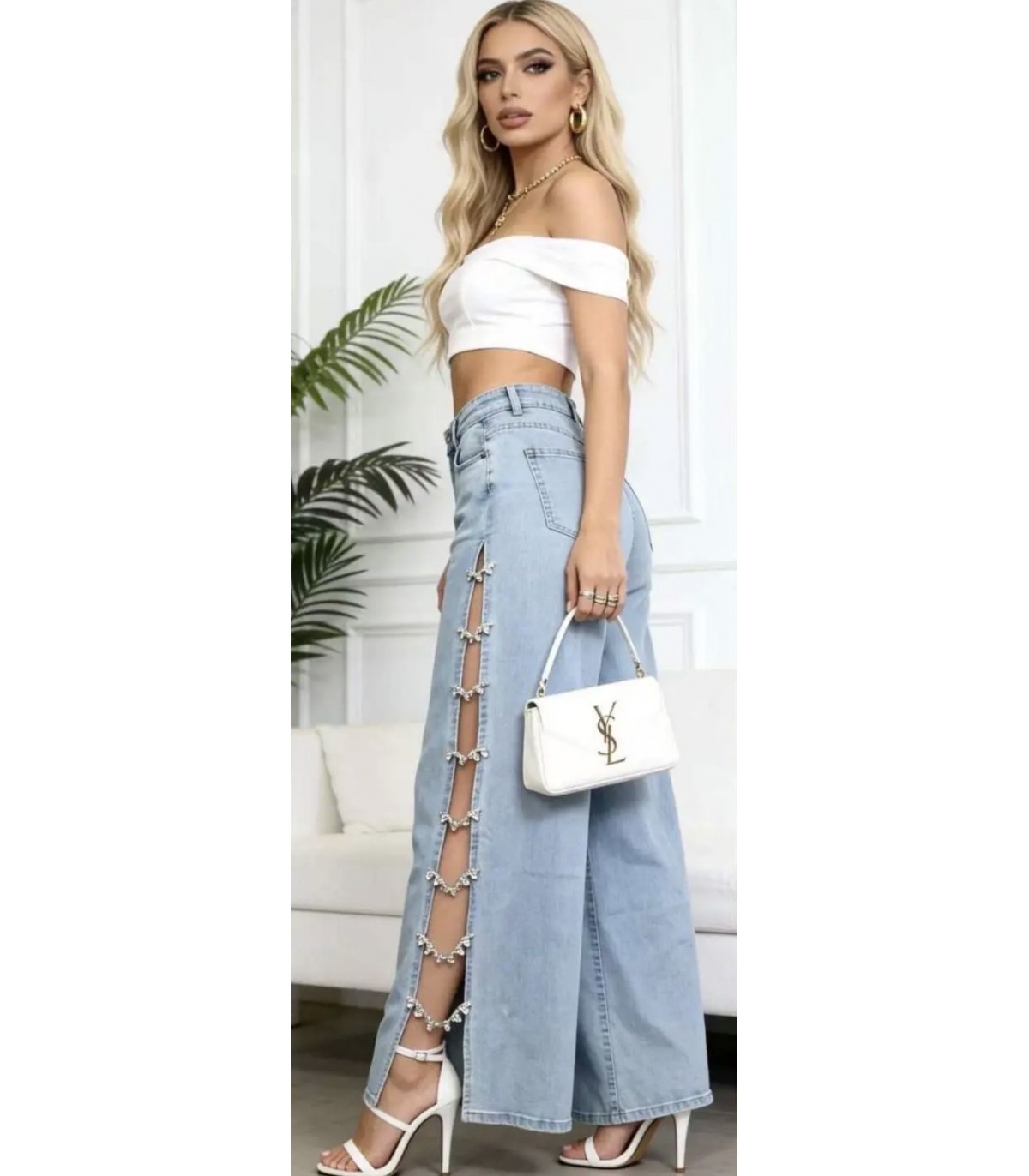 Jack Berry- Denim Jeans Tk82 para mujer PANTALON TK82
