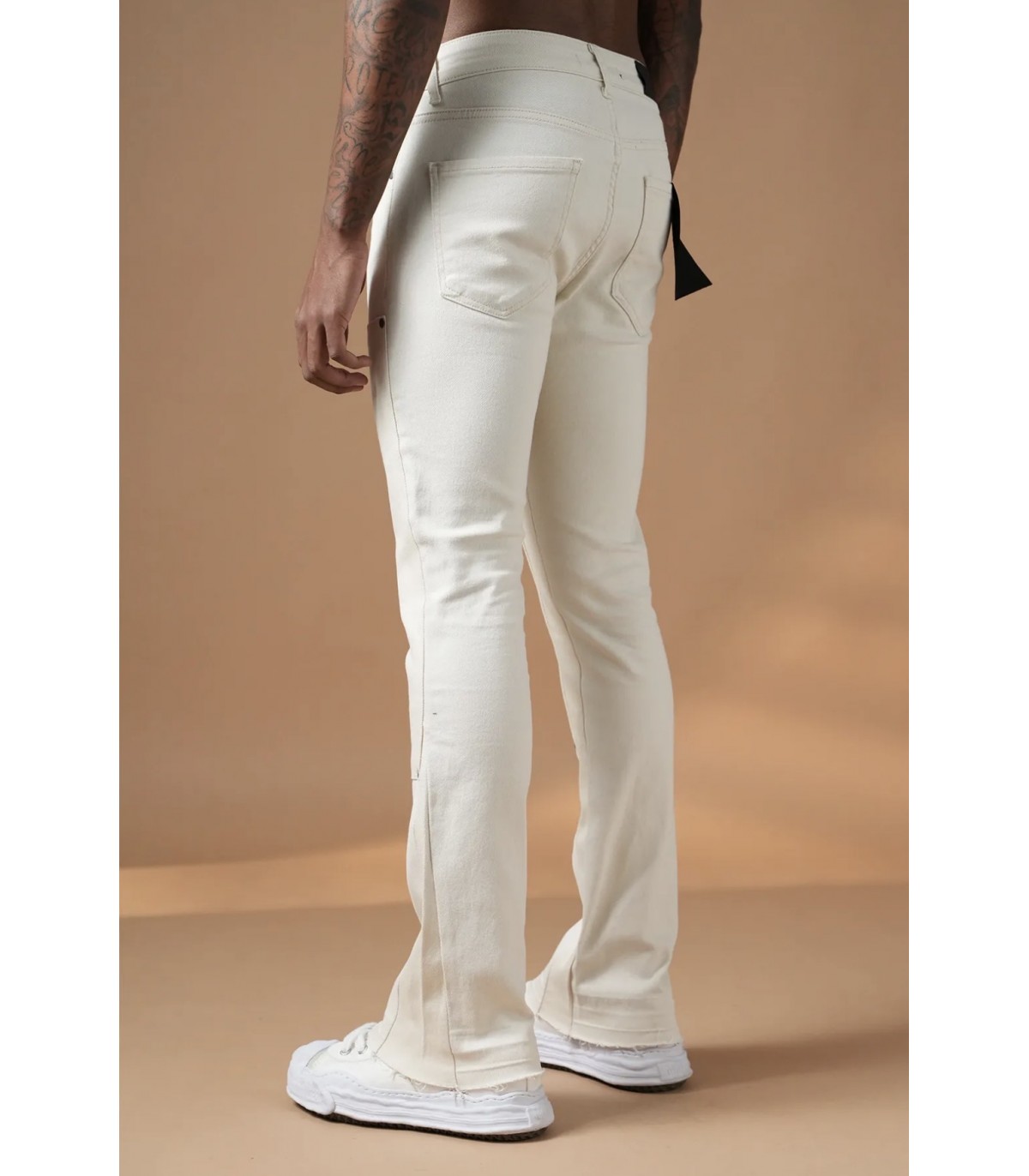 Ikao Paris- Denim Jeans Flare ART439 para hombre