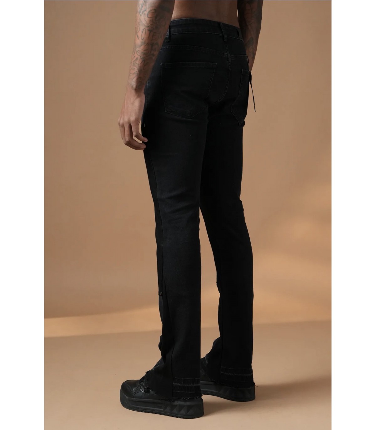 Ikao Paris- Denim Jeans Flare ART439 para hombre