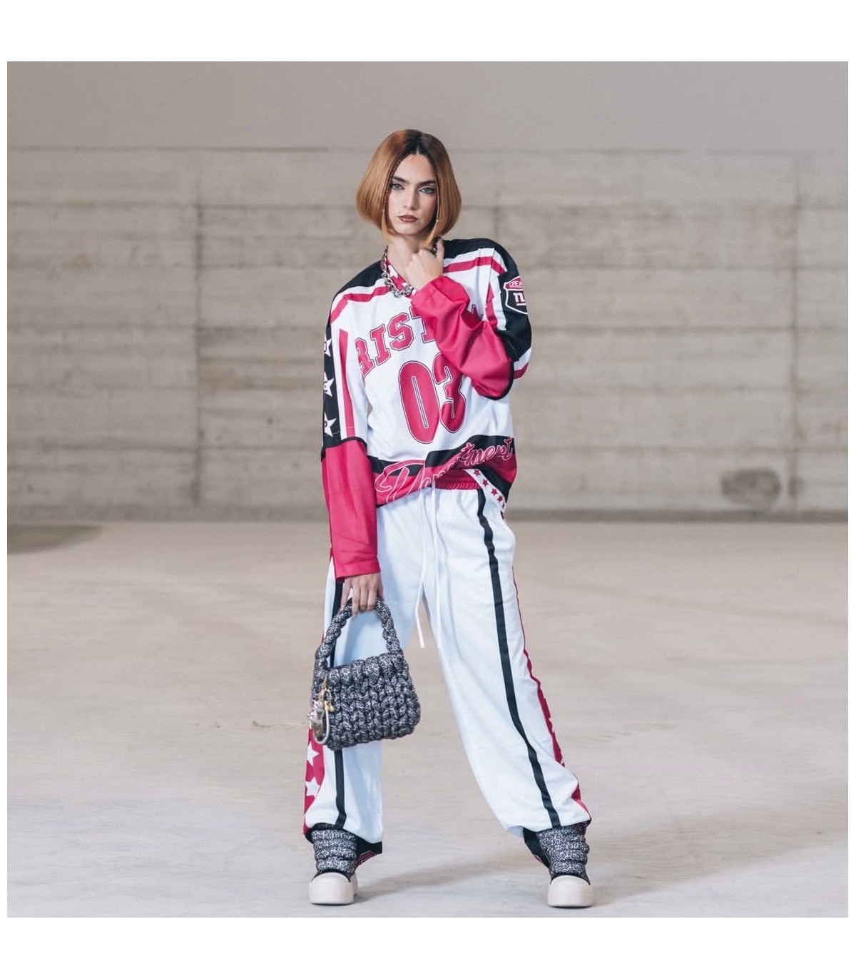 CR03- Pantalon Track pants para mujer