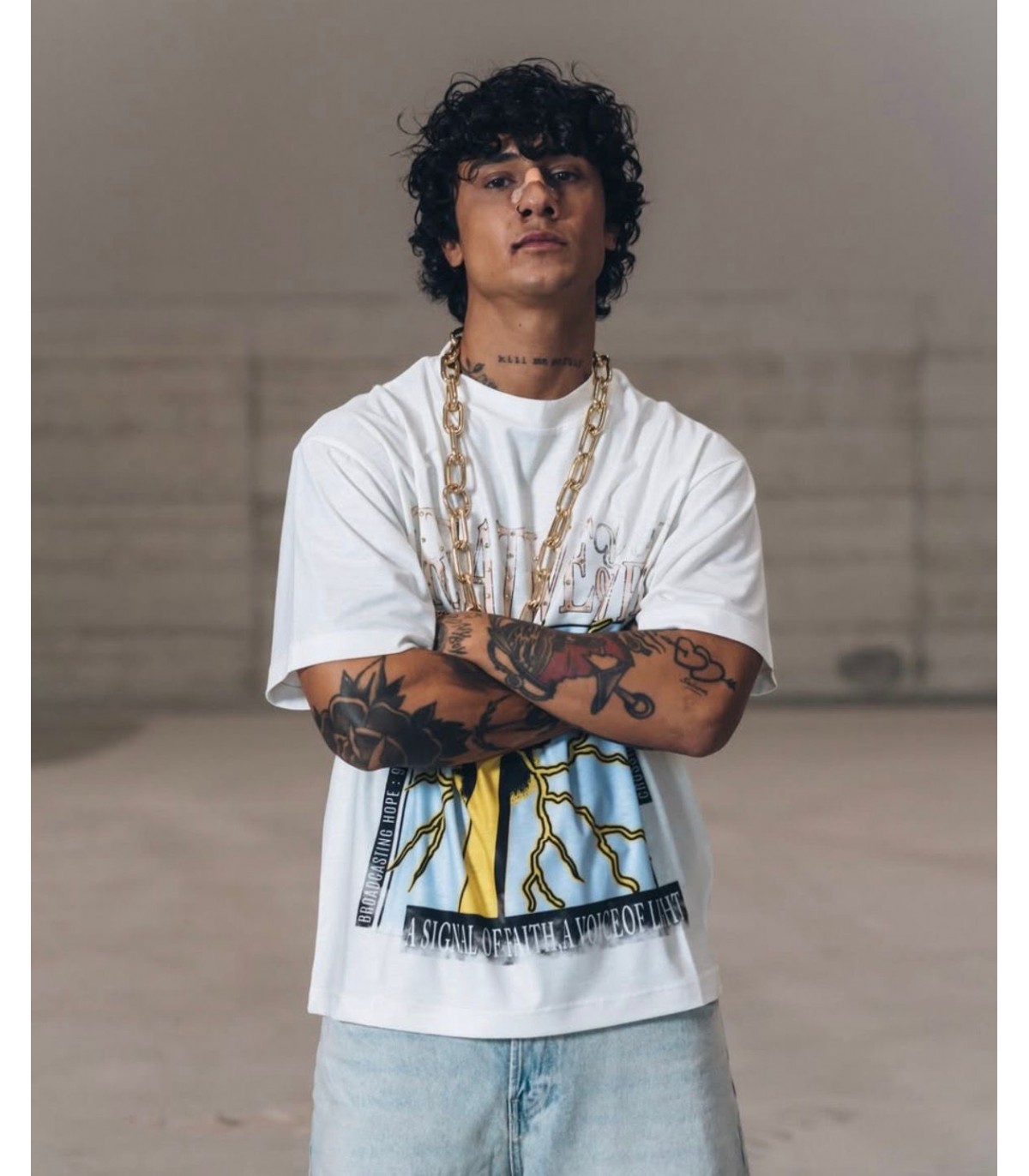 CR03- Camiseta Creative Faith para hombre