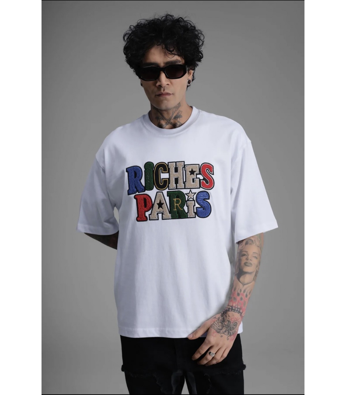 Riches Paris- Camiseta Rch1032 para hombre
