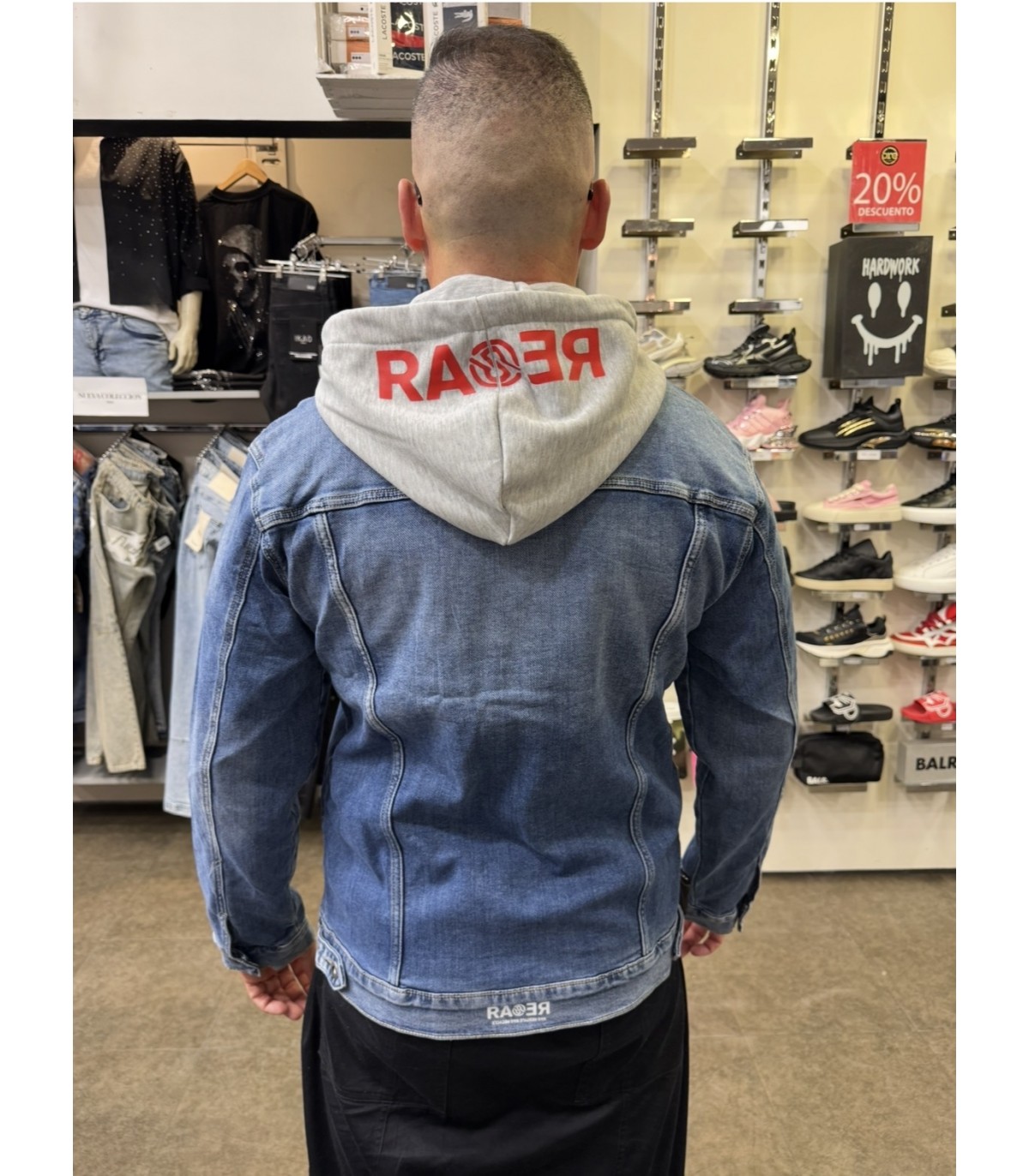 Rare Jeans- Cazadora Chuck para hombre