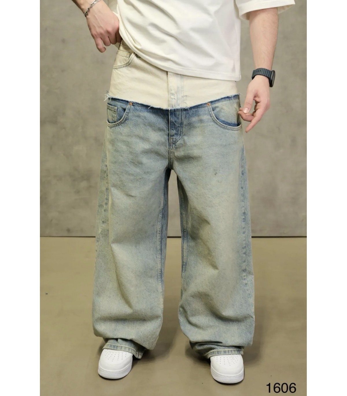 Riches Paris- Denim Jeans C1606 para hombre