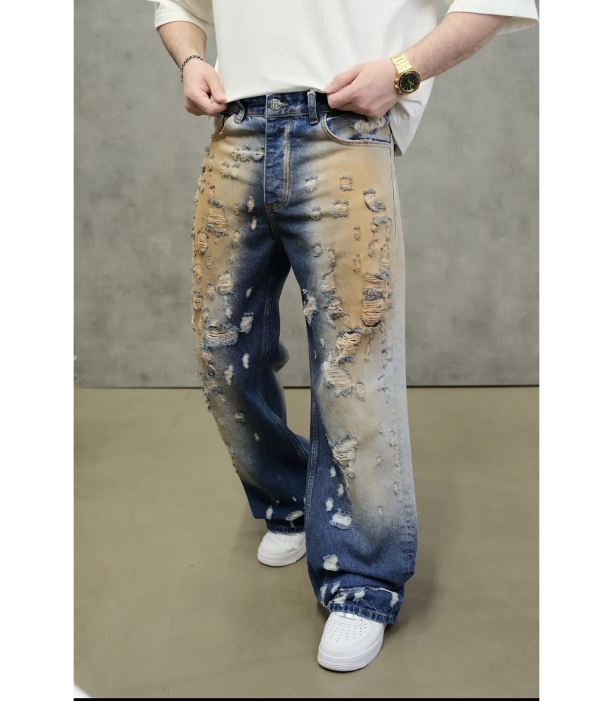 Riches Paris- Denim Jeans C1714 para hombre