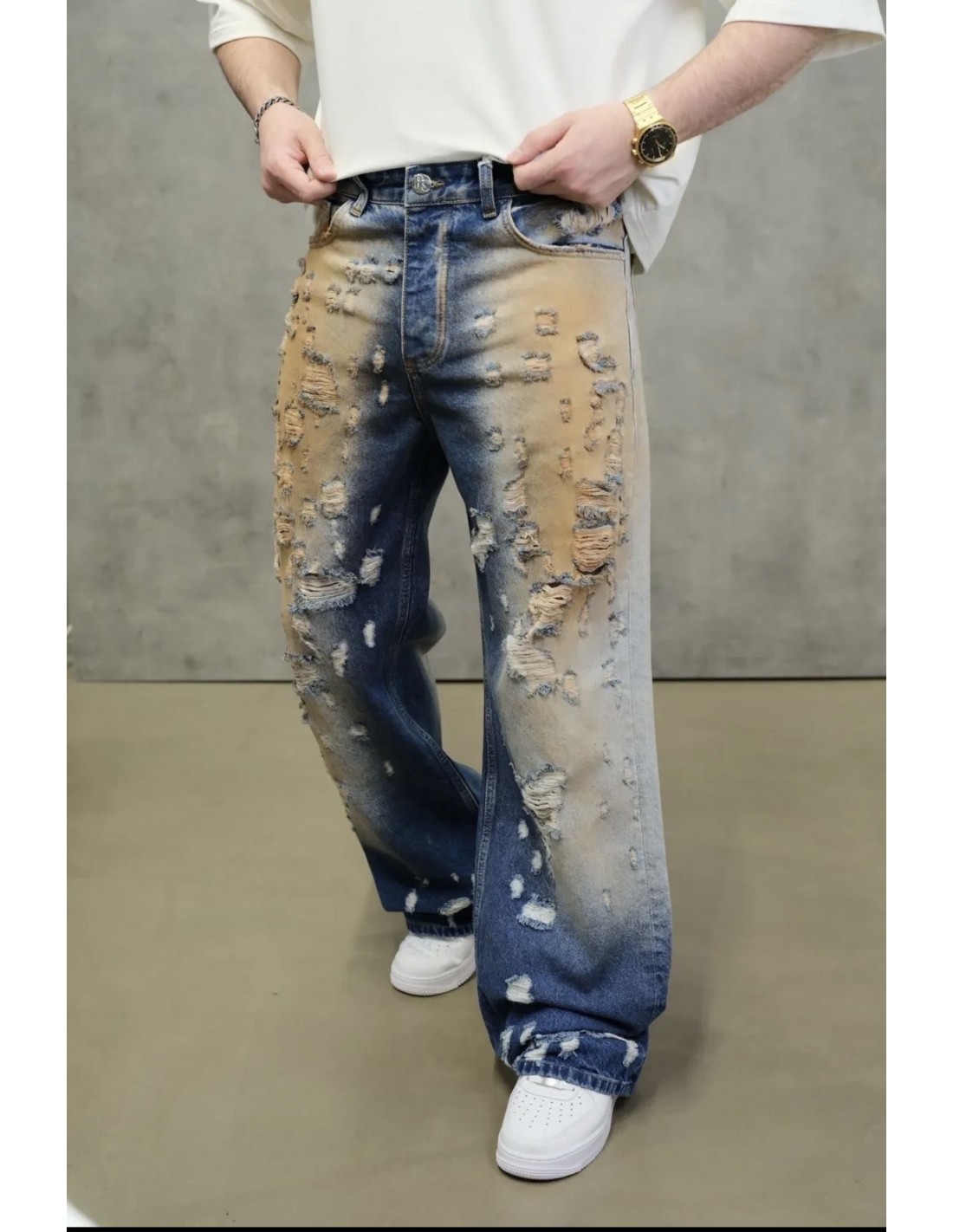 Riches Paris- Denim Jeans C1714 para hombre