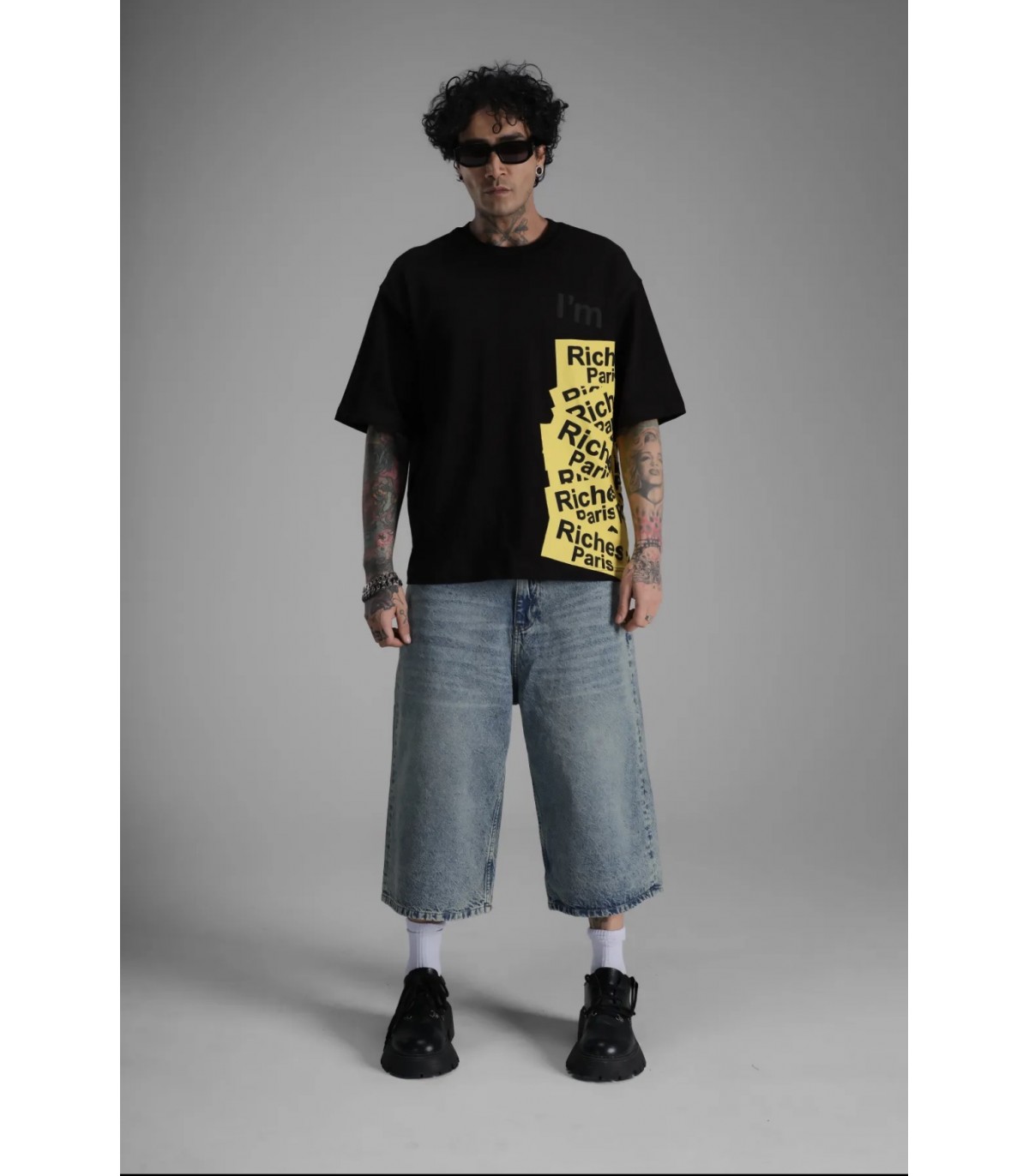 Riches Paris- Camiseta RCH1027 para hombre