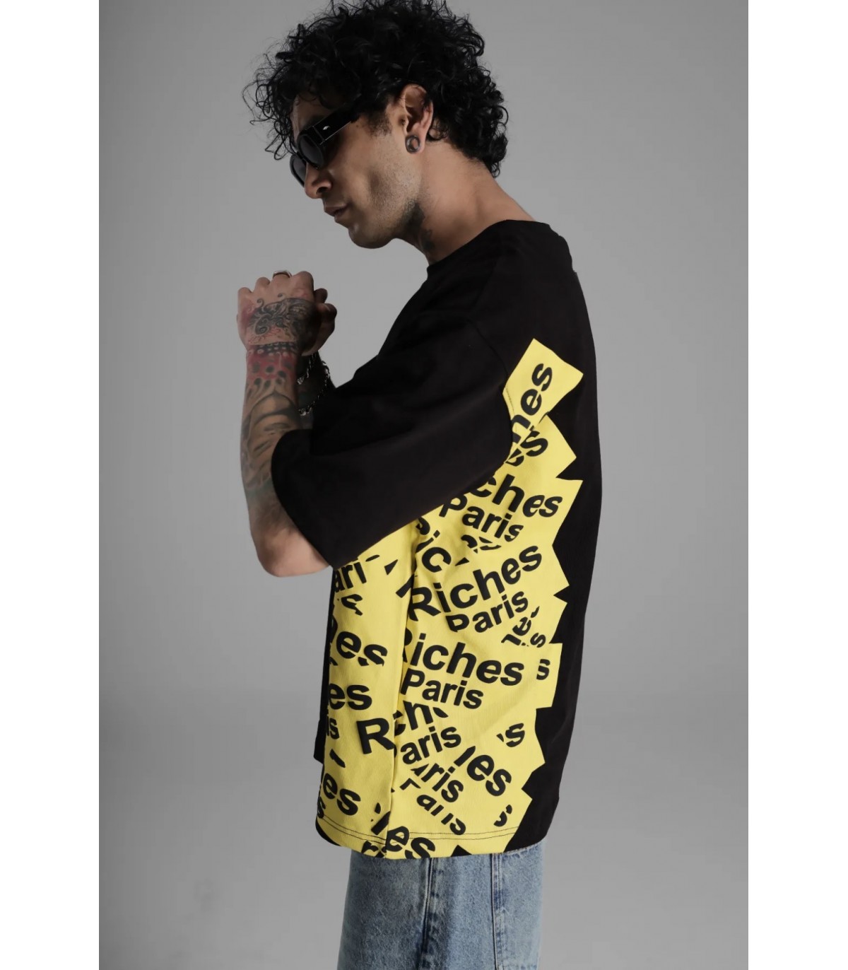 Riches Paris- Camiseta RCH1027 para hombre