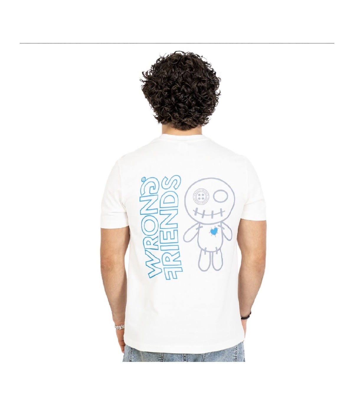Wrong Friends- Camiseta WF1219 para hombre