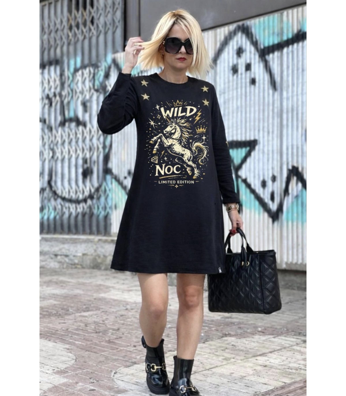 Noc The Brand- Vestido Wild Unicorn para mujer