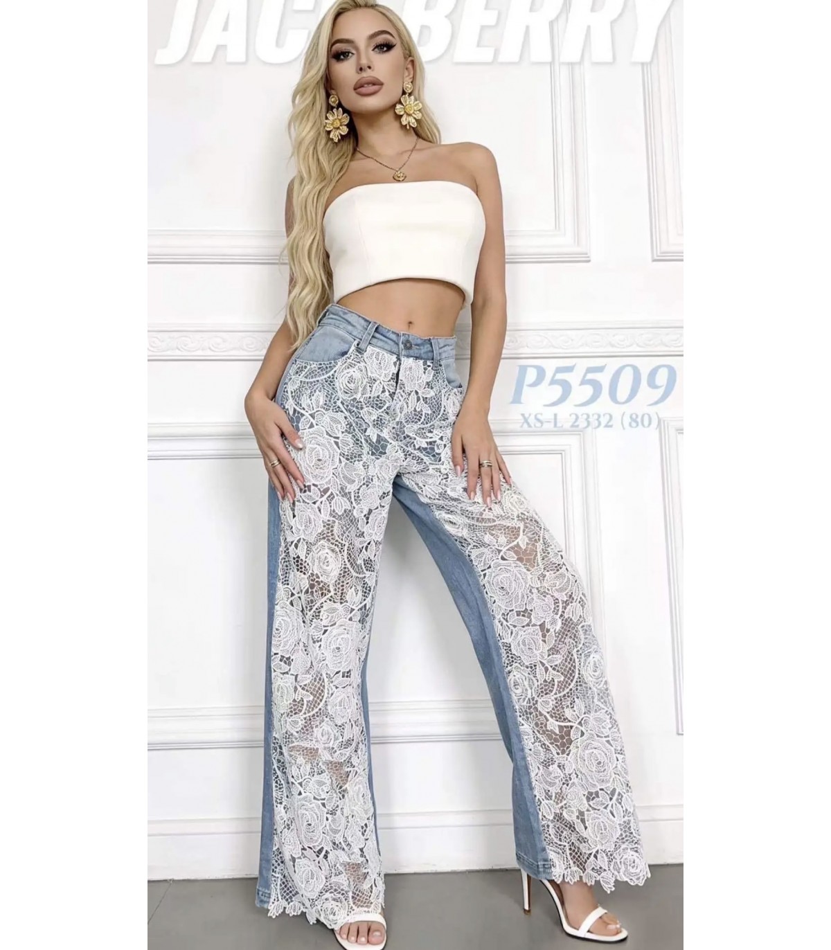 Jack Berry- Denim Jeans P5509 para mujer