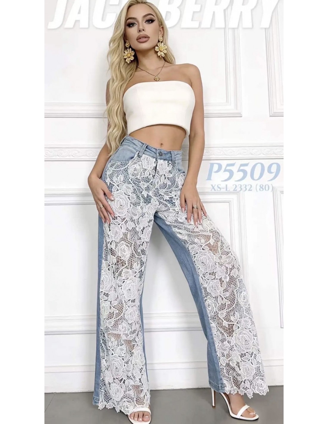 Jack Berry- Denim Jeans P5509 para mujer