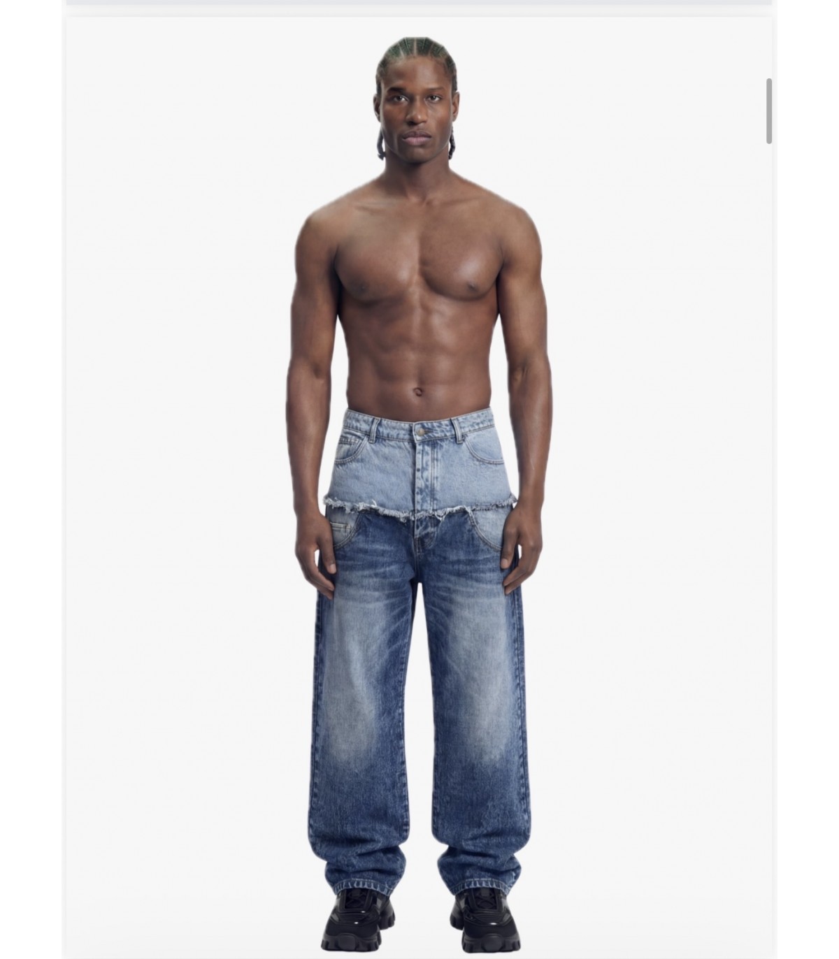Trust No One- Denim Jeans J200 para hombre
