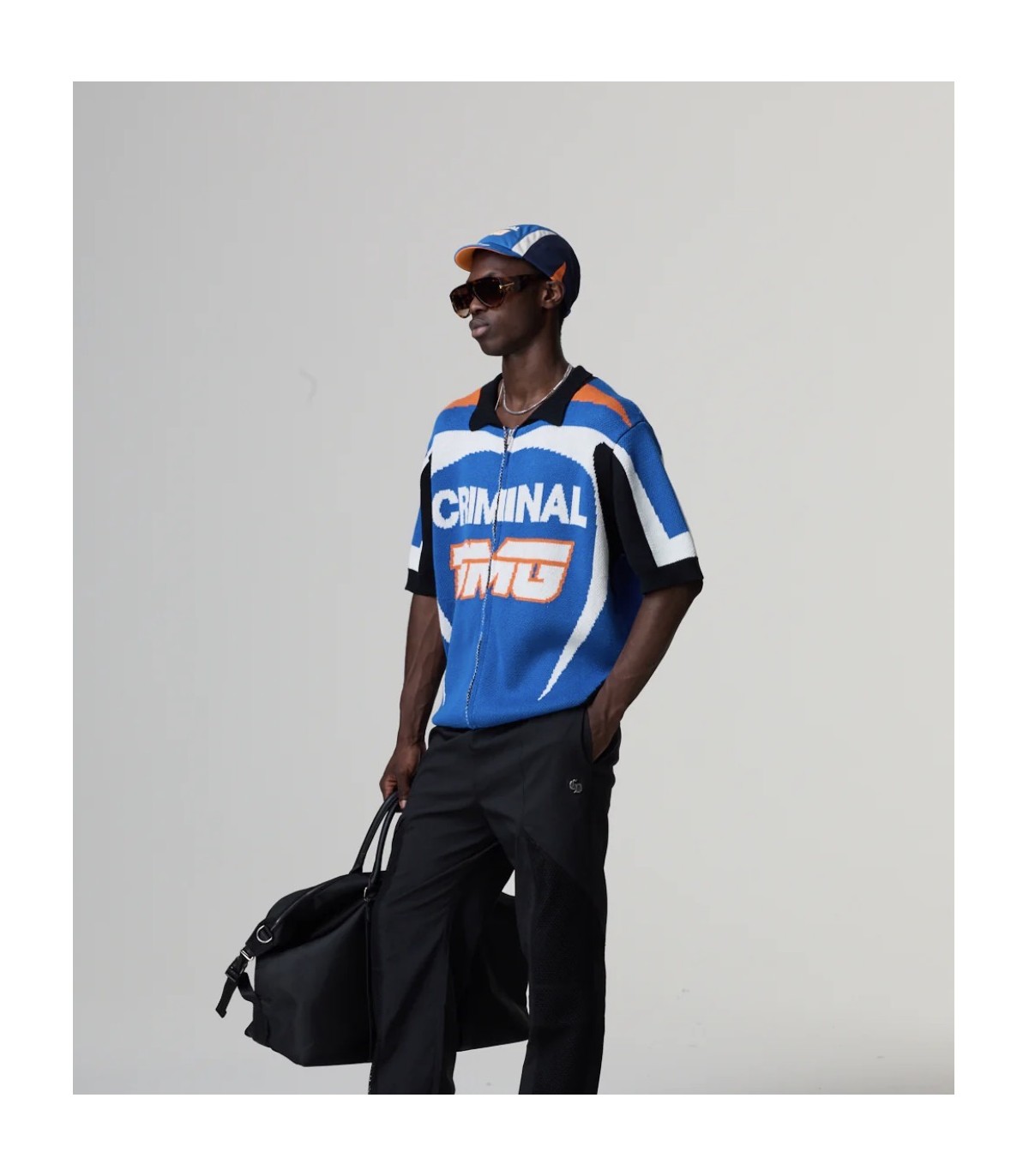 Criminal Damage- Camiseta Racer Short para hombre