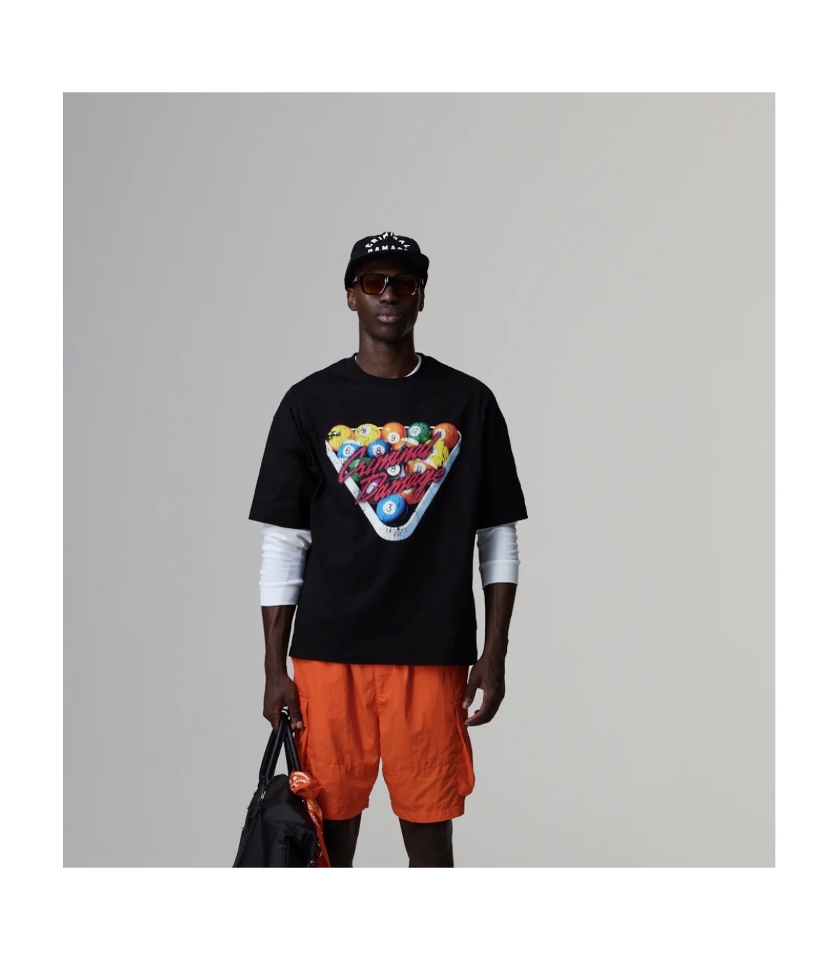 Criminal Damage- Camiseta Pool Club para hombre