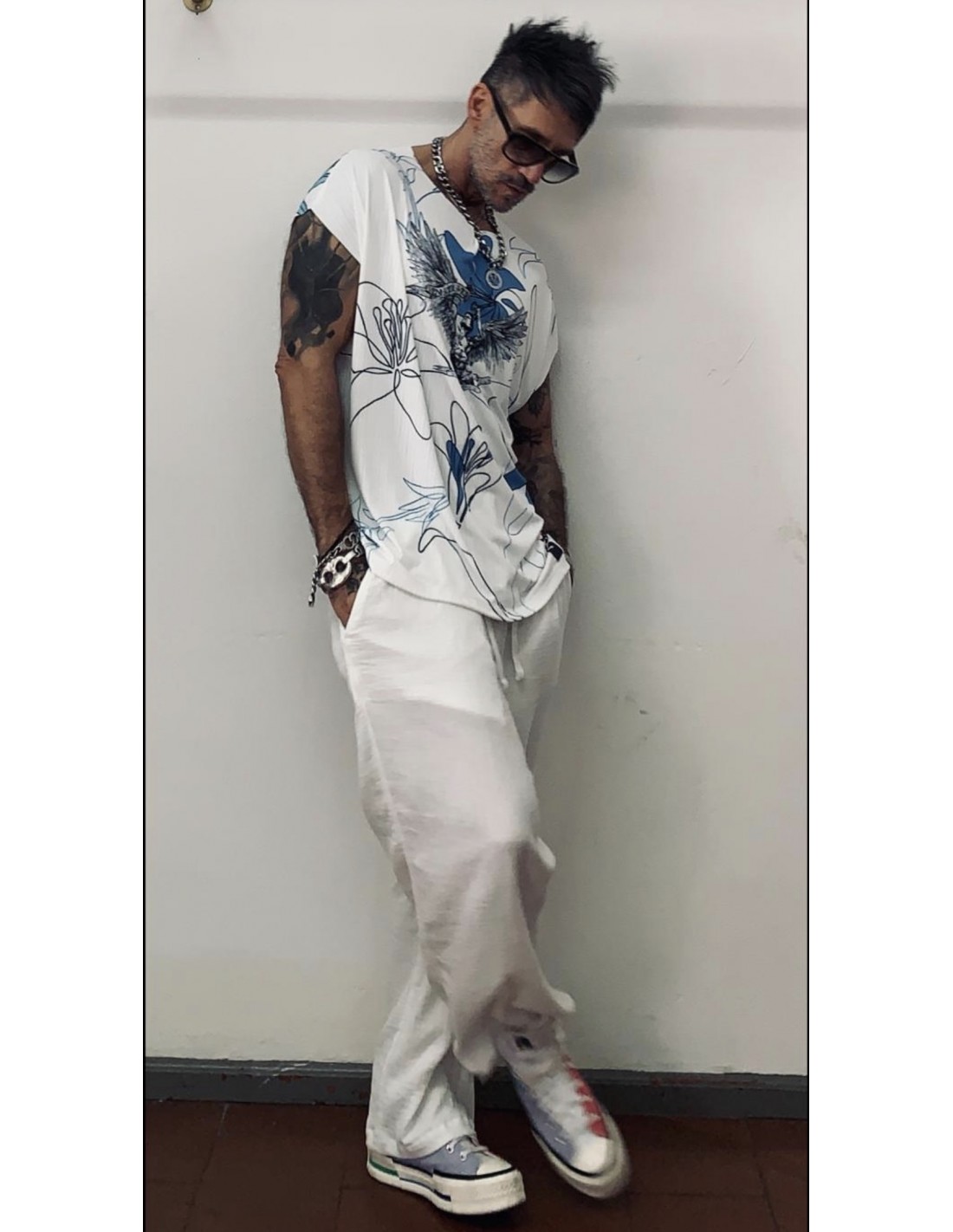 Freakchicny- Camiseta Afrodithe Blue para hombre