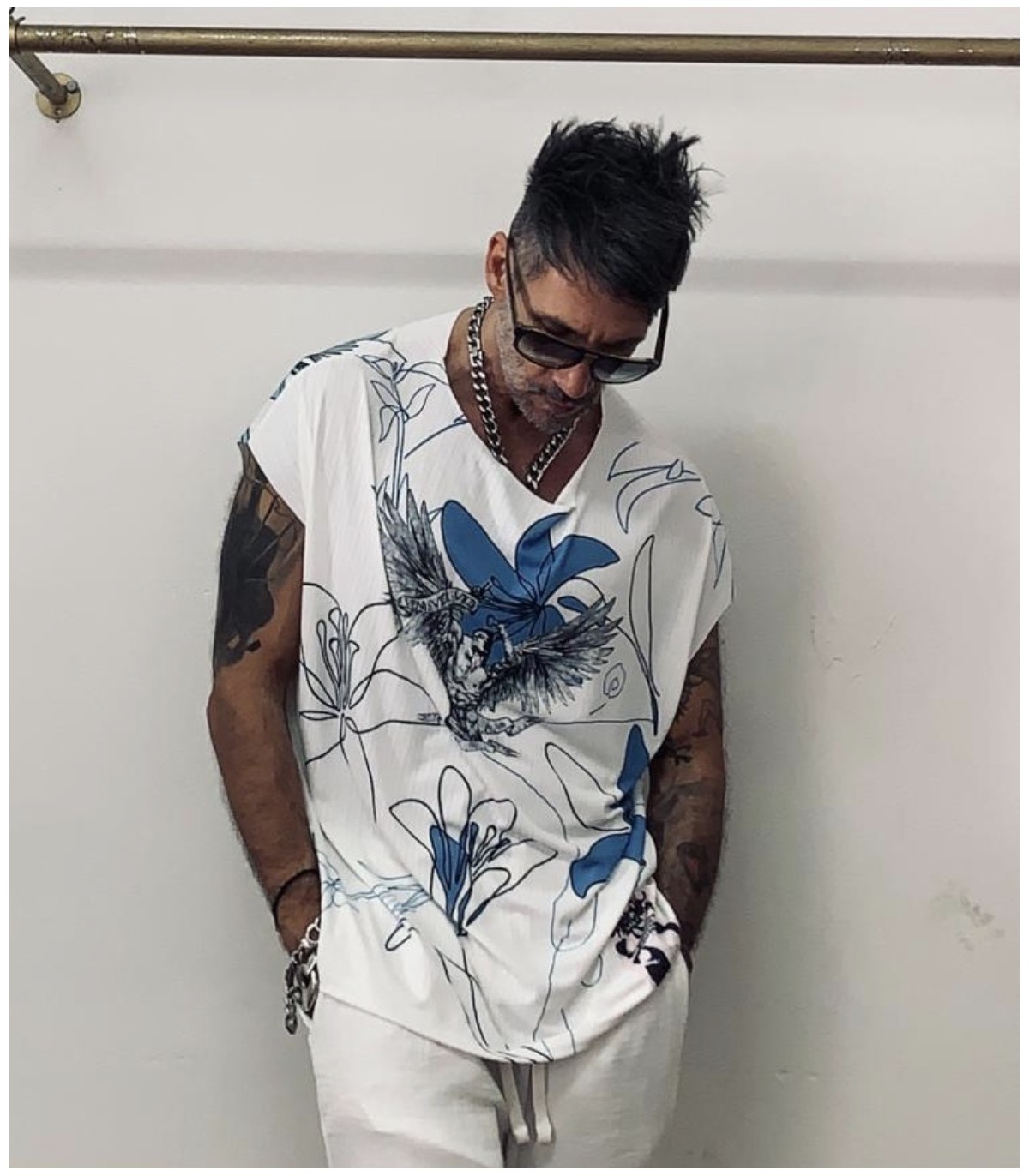 Freakchicny- Camiseta Afrodithe Blue para hombre