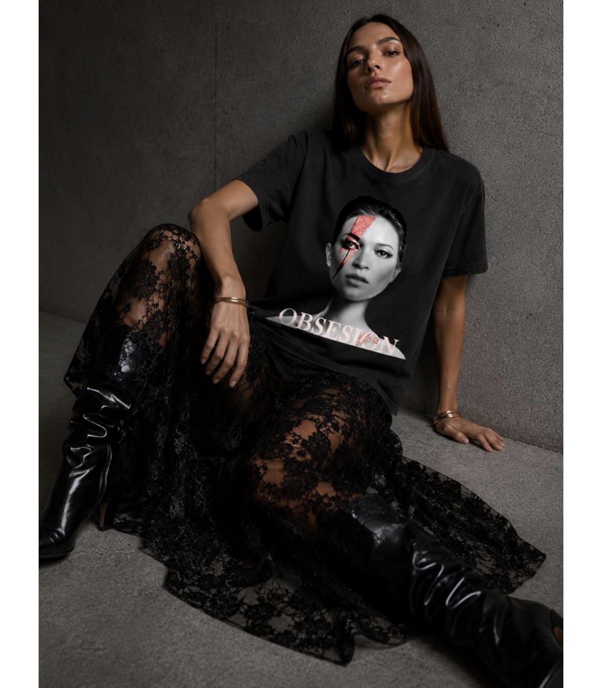 Be Hapiness- Camiseta Obsession para mujer
