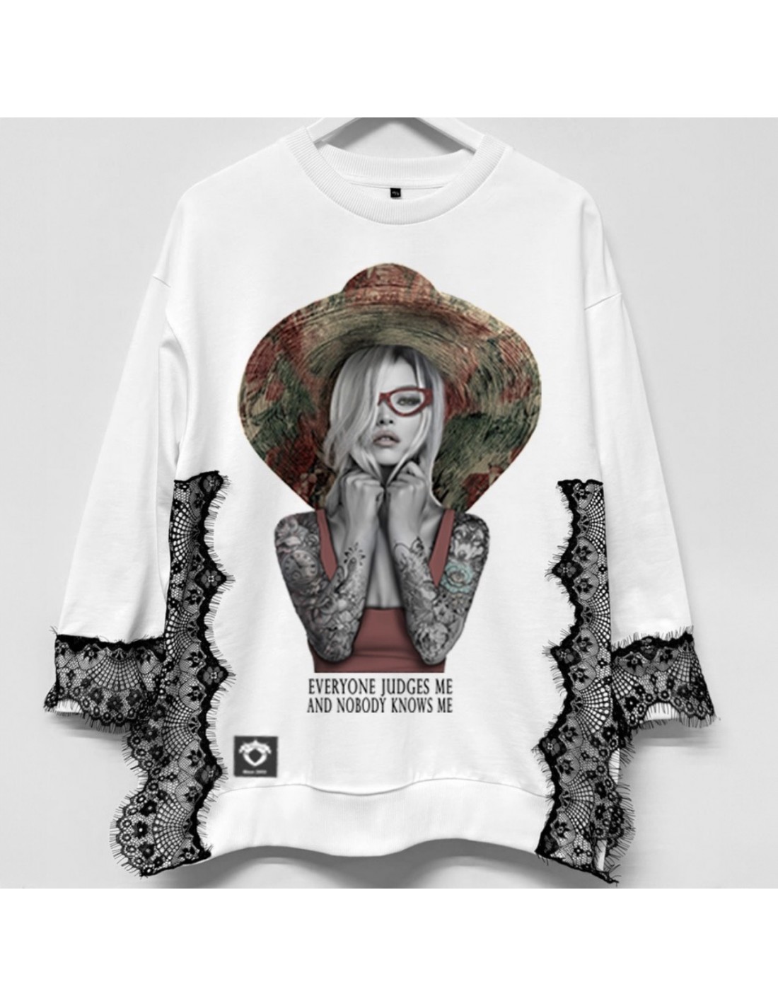 Be Hapiness- Sudadera Combinada Bloom para mujer
