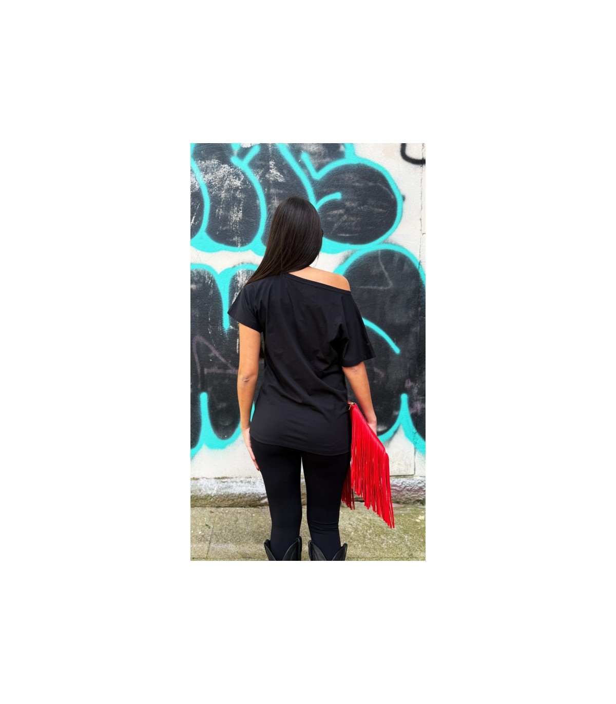 La Pantera Lola- Camiseta Pantera Rockera para mujer