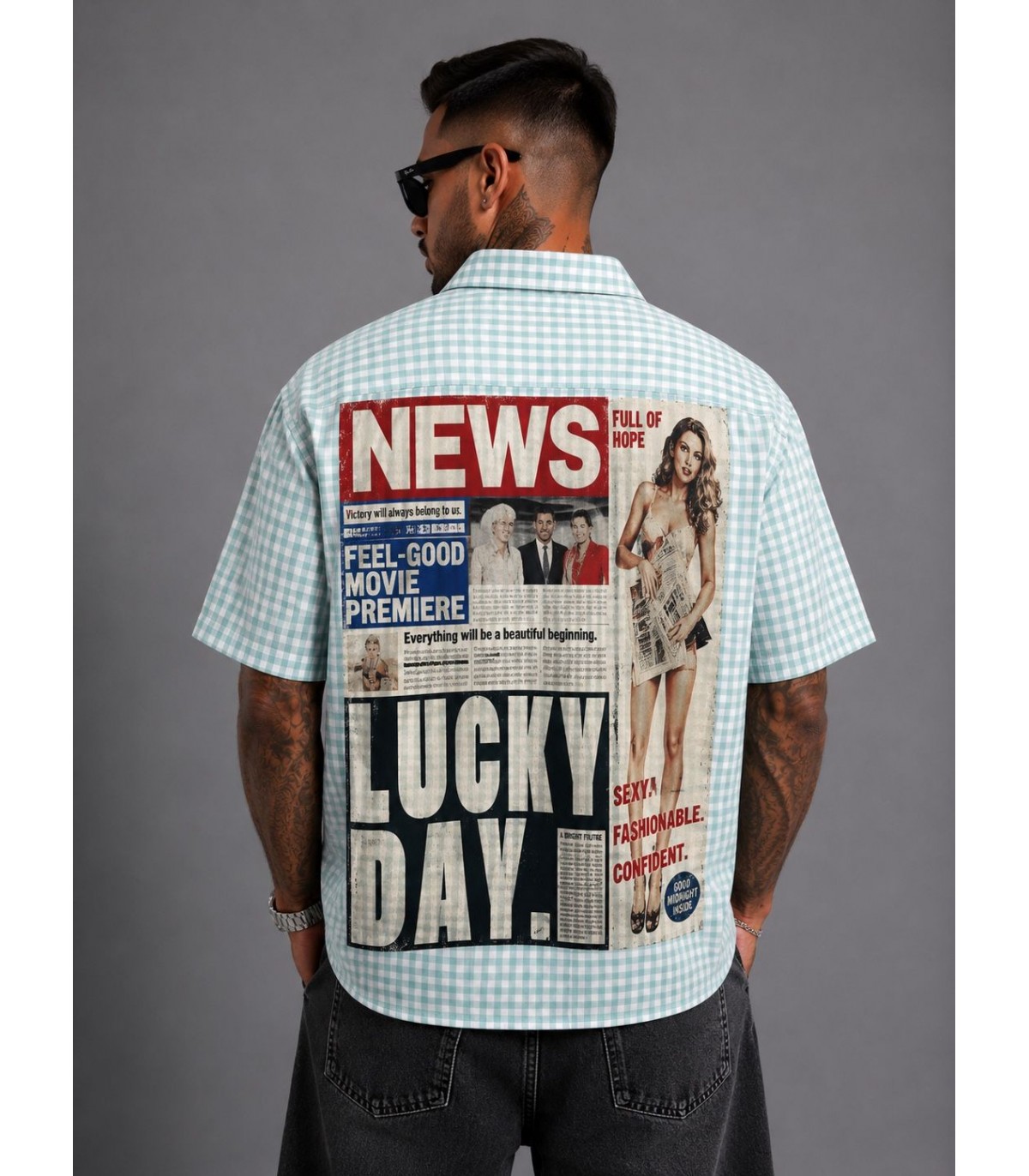Milano- Camisa 7825B para hombre