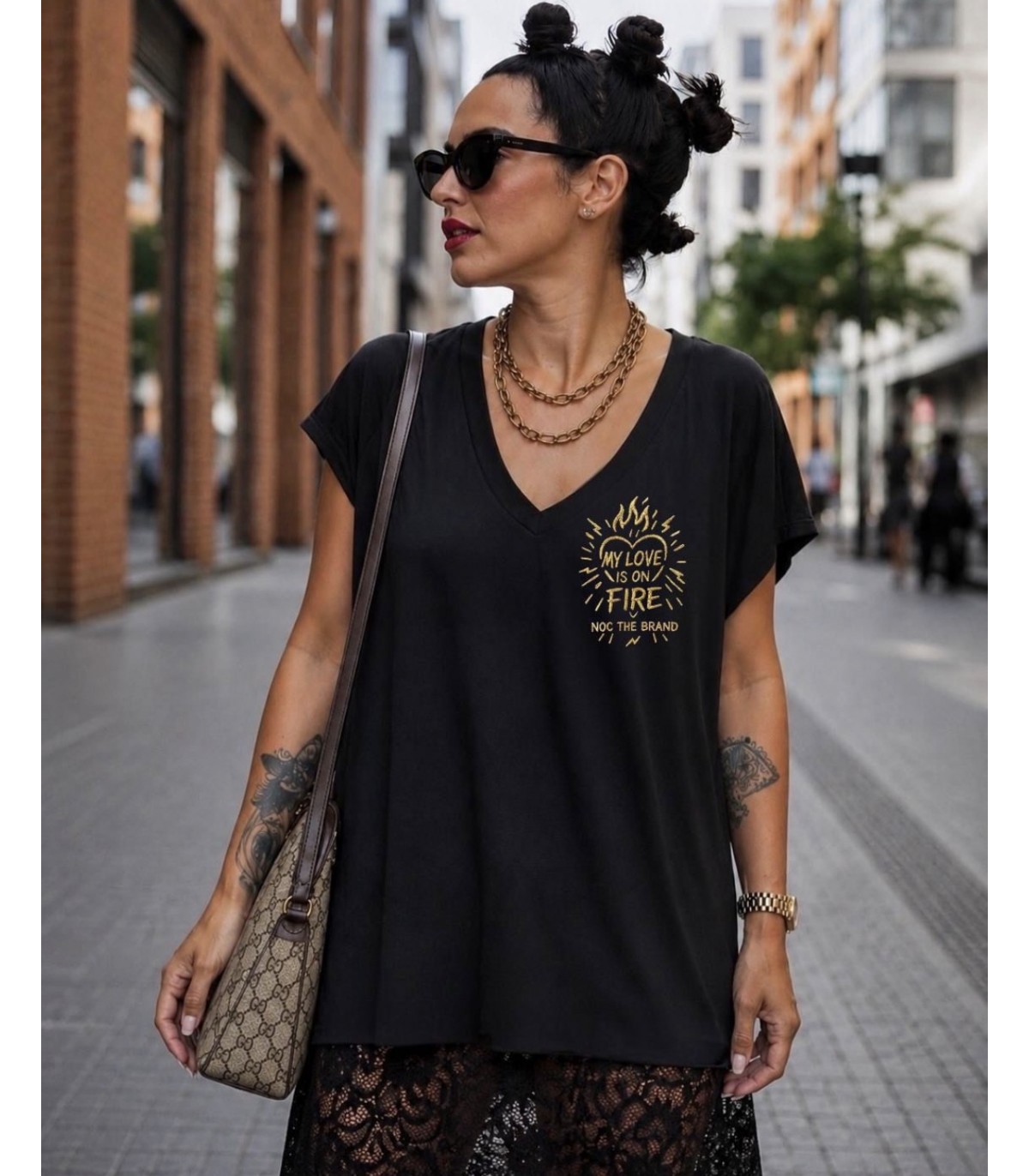 Noc The Brand- Camiseta My Love para mujer