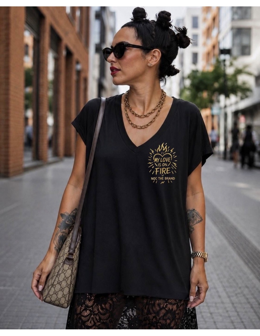 Noc The Brand- Camiseta My Love para mujer